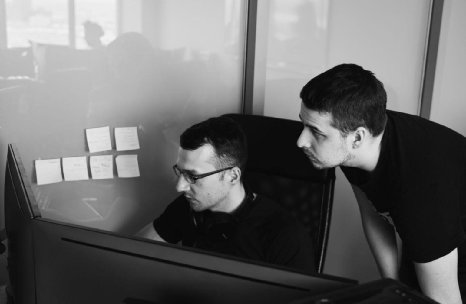 Development team collaborating on payment infrastructure improvements